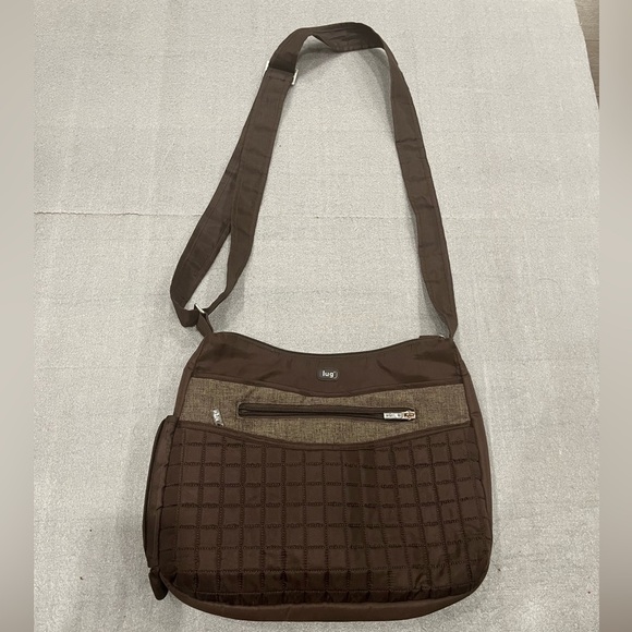 Lug The Aerial Brown Crossbody Bag Clean - Picture 2 of 12